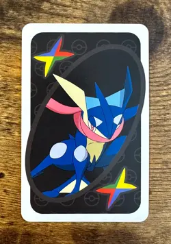 Greninja Wild Black Uno Deck Pokemon Card Nintendo Pocket Monsters Promo Rare Nm - Image 1
