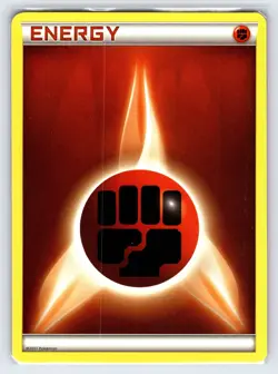 Fighting Energy 20011 Pokemon Promo Card No Set Symbol - Nm/Vlp - Image 1