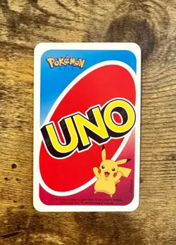 Blastoise #5 Red Uno Deck Pokemon Card Nintendo Pocket Monsters Promo Rare - Nm - Image 2