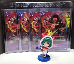 4 x One Piece Card Game Mr.5 (Gem) Alt Art OP04 072 Kingdom Of Intrigue English - Image 1