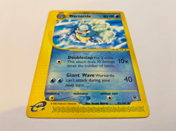 Pokemon Card - Non-Holo Wartortle 92/165 Expedition *EX* e-Card Uncommon - Image 2