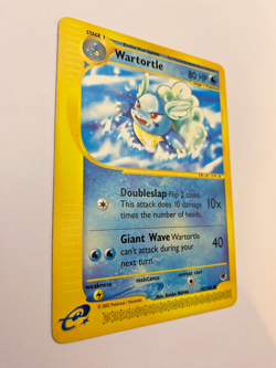 Pokemon Card - Non-Holo Wartortle 92/165 Expedition *EX* e-Card Uncommon - Image 4