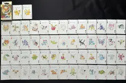 2000 Japanese Pokemon Poker Playing Cards Gold Ho-oh Inc Pikachu umbreon etc - Image 1