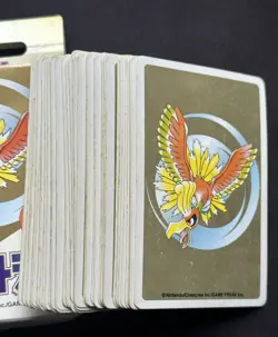 2000 Japanese Pokemon Poker Playing Cards Gold Ho-oh Inc Pikachu umbreon etc - Image 5
