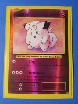 reverse holo Clefairy 63/108 Pokemon card XY Evolutions rare NM - Image 1
