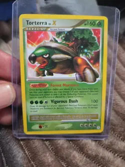 🔥 Torterra LV.X 120/130 Pokemon Ultra Rare Card - LP/MP - Image 1