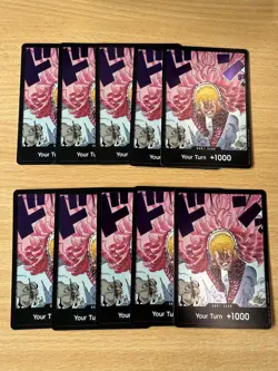Set of 10 DON!! Donquixote Doflamingo (OP10) - One Piece Card Game - Image 1