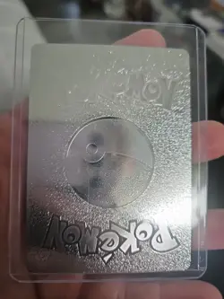 Mimikyu Vmax Silver Foil Fan Art Vinyl Textured Collector Pokemon Card - Image 2