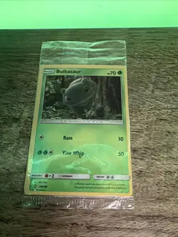 Pokemon Bulbasaur Promo Card WALMART EXCLUSIVE Detective Pikachu SEALED - Image 1