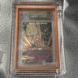 gogeta hero revived bt5-038 spr bgs 10 dragon ball super card game psa 10 dbs - Image 3