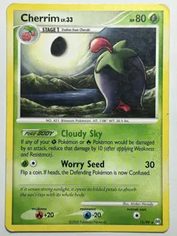 Cherrim Arceus 15/99 MP-LP Pokemon Card - Image 1