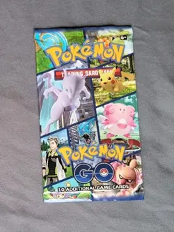 Pokemon Go 2022 Booster Pack Empty NO CARDS TCG Opened Fresh Condition - Image 1