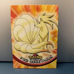 Topps Pokemon Card #38 Ninetails NM - Image 1