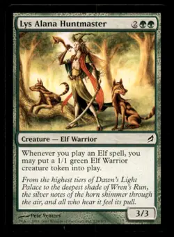 Lys Alana Huntmaster LP Light Play Lorwyn MTG [7679] - Image 1