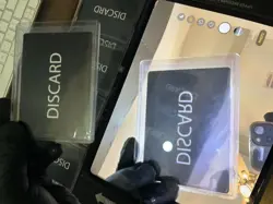 MTG Magic Error Card - Black “DISCARD” Print Error Misprint | Front/Back RARE! - Image 1