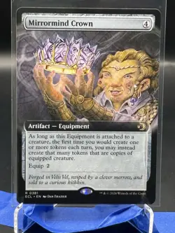 Mirrormind Crown (Extended Art) R Lorwyn Eclipsed 381 NM - Image 1