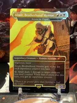 MTG | Altair, Brotherhood Mentor - Kelsien ✨FOIL✨ [Secret Lair Assassin Creed] - Image 1