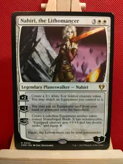 Nahiri, the Lithomancer - Commander Masters - Rare - NM - MTG - Image 1