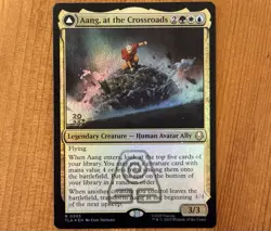 Aang, at the Crossroads [Prerelease] R 0203, NM Foil Promo, MTG Avatar TLA - Image 1