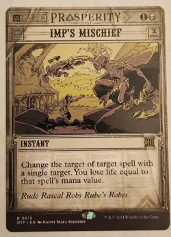 Imp's Mischief Outlaws of Thunder Junction: Breaking News Regular - Image 1