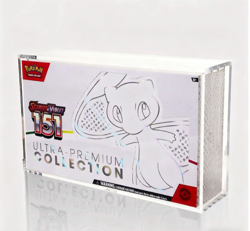 Pokemon 151 Ultra Premium Collection Magnetic protection Acrylic Display Case - Image 1