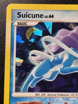 Suicune 19/132 Secret Wonders Pokemon Card Cracked Ice Holo Foil Rare Near Mint - Image 3