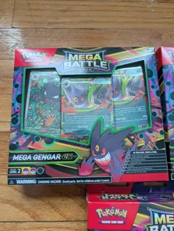 LOT OF 3 Pokemon TCG Mega Battle Deck Mega Gengar Ex New Factory Sealed - Image 3
