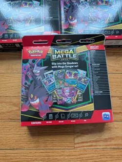 LOT OF 3 Pokemon TCG Mega Battle Deck Mega Gengar Ex New Factory Sealed - Image 5