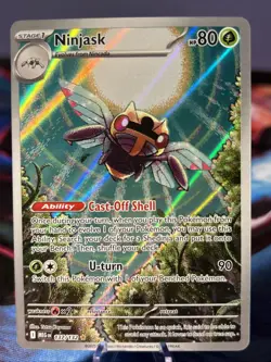 2025 POKEMON MEG EN-MEGA EVOLUTION 137 NINJASK ILLUSTRATION RARE NM/M - Image 1