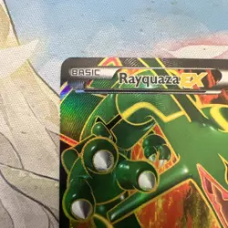Pokemon TCG Rayquaza EX Full Art Ultra Rare Card Dragons Exalted 123/124 LP+ - Image 3