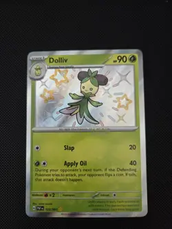Dolliv 103/091 Paldean Fates Shiny Rare Holo Pokemon TCG Card - Image 1