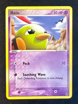 Natu 69/100 2003 EX Sandstorm Pokemon Card Nintendo Non Holo Common - Lp/Vlp - Image 1