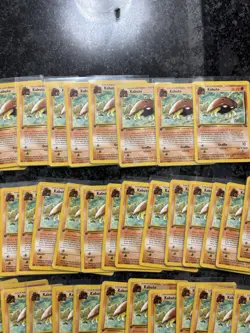 63x Lot of 1st Edition Kabuto ITALIAN Fossil Pokemon - Image 3