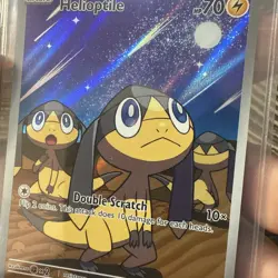 Helioptile 143/132 Illustration Rare ME01: Mega Evolution Pokemon TCG NM - Image 3