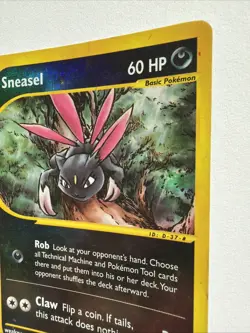 Sneasel 110/147 Reverse Holo Aquapolis MP Rare 2002 WOTC Pokemon - Image 5