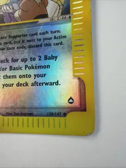 Pokemon Fan Club 130/147 Aquapolis Reverse Holo Trainer 2003 Vintage - Image 4