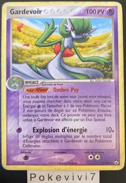 Carte Pokemon GARDEVOIR 9/108 Rare Bloc EX Gardiens du Pouvoir FR OCCASION - Image 1