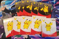 Pokemon 25th Anniversary McDonalds SEALED BRAND - 10 NEW PACKS! - Image 1