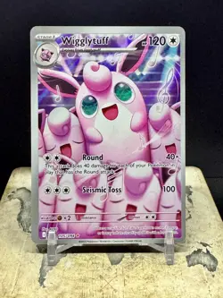 Wigglytuff - 105/094 - Illustration Rare NM, English Pokemon Phantasmal Flames - Image 1