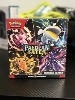 Pokemon TCG Scarlet & Violet Paldean Fates | Booster Bundle New Sealed - Image 1