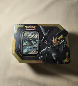 Tag Team Tin Pikachu & Zekrom GX Sealed Pokemon Tin - Image 1