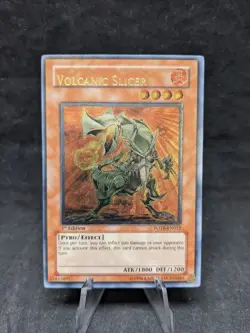Volcanic Slicer (UTR)EN012 -Yugioh TCG- Force of the Breaker (FOTB) MISPRINT -NM - Image 1