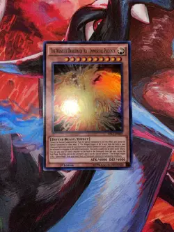 Yugioh! The Winged Dragon of Ra - Immortal Phoenix MIL1-EN001 Ultra Rare 1st LP - Image 1