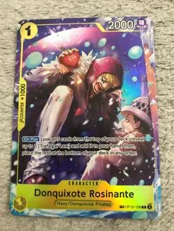 Donquixote Rosinante TR - OP12-108 The Azure Sea's Seven Foil English - Image 1