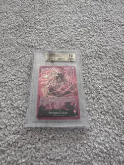 One Piece Portgas.D.Ace - Special Goods Set - OP03-011 BGS 10 Pristine - Image 2