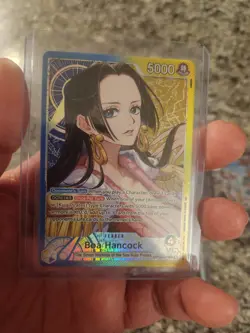 BOA HANCOCK ALT ART OP14-041 L THE AZURE SEA'S SEVEN ONE PIECE ENGLISH - Image 3