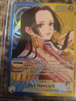 BOA HANCOCK ALT ART OP14-041 L THE AZURE SEA'S SEVEN ONE PIECE ENGLISH - Image 5