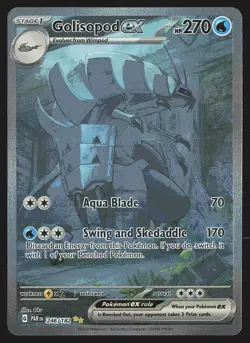 SV04: Paradox Rift Golisopod ex #246/182 Pokemon Card - Image 1