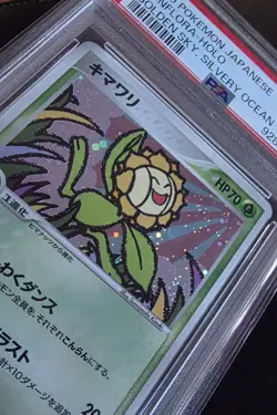 Pokemon 2005 Golden Sky, Silvery Ocean #009 Sunflora-Holo Card PSA 10 POP 36! - Image 3