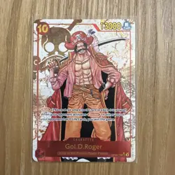 OP09-118 Gol D Roger SEC Alt Art One Piece Card Game TCG - Image 1